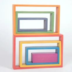 Rectángulos de madera de colores (7)- TickiT