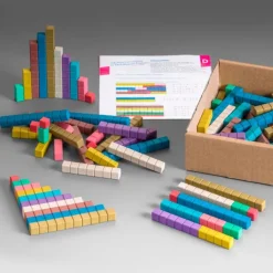 Regletas cuisenaire de madera (100) - Wissner