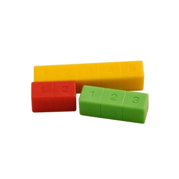 Regletas cuisenaire fraccionadas (52) - LADO