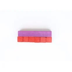 Regletas de madera de colores - Montessori