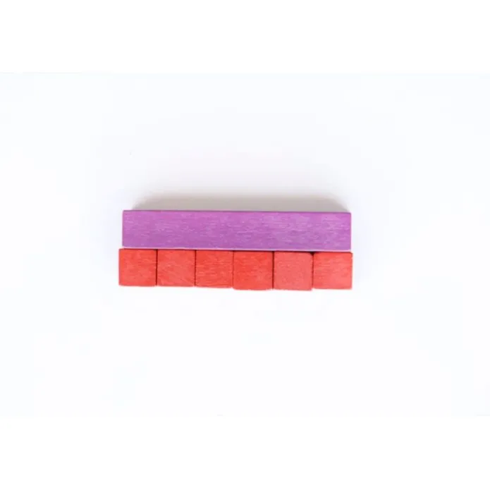 Regletas de madera de colores - Montessori