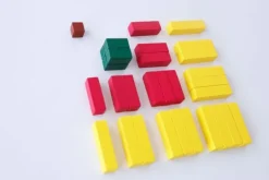 Regletas de madera de colores - Montessori
