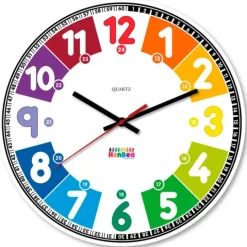 Reloj analógico didáctico - Henbea