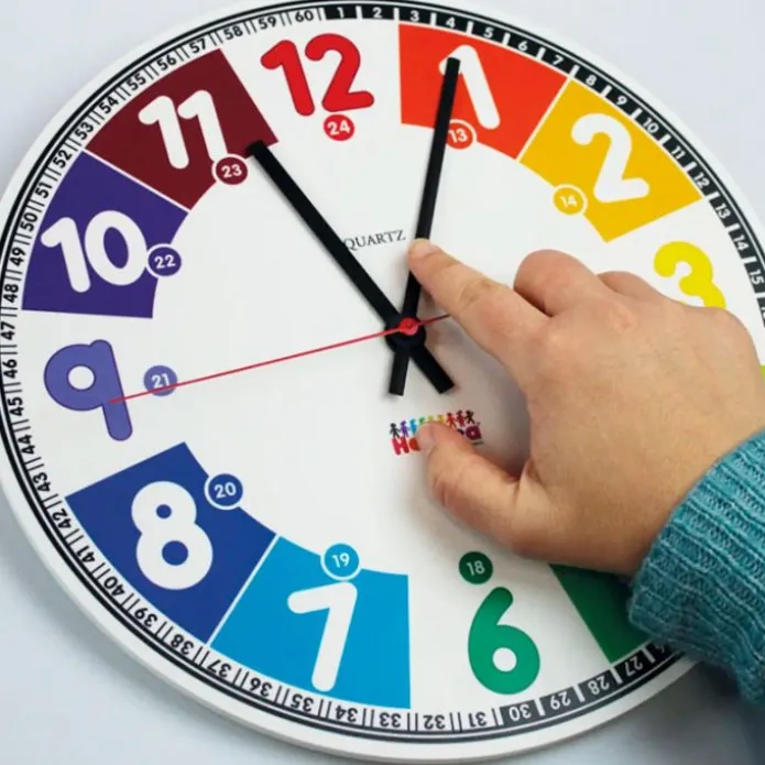Reloj analógico didáctico - Henbea