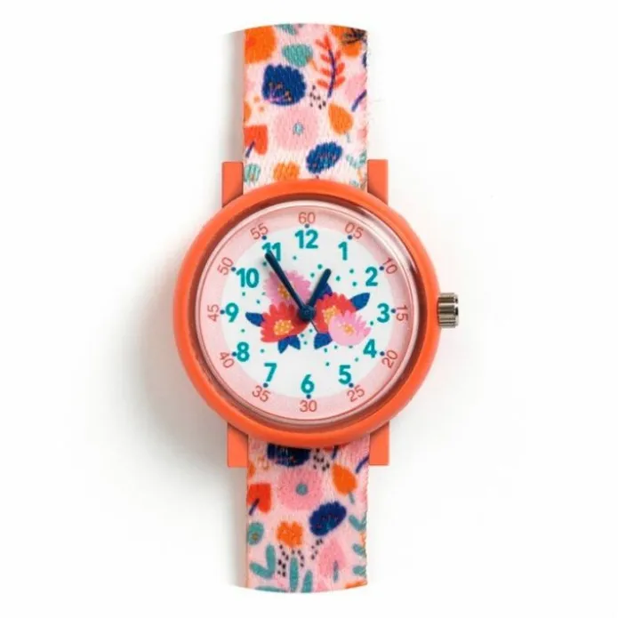 Reloj analógico Ticlock Flores - Djeco
