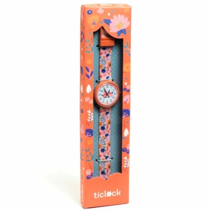 Reloj analógico Ticlock Flores - Djeco