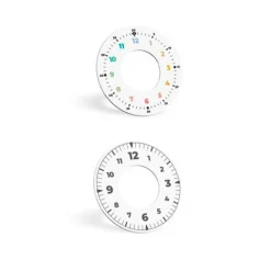 Reloj despertador analógico y digital Kidyalarm bronce - Kidywolf