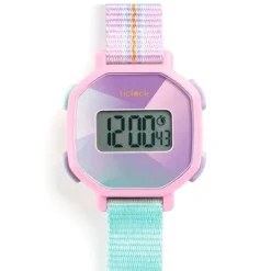 Reloj digital Ticlock Purple Prisma - Djeco