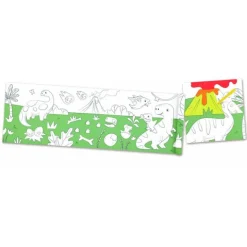 Rollo de papel para colorear 5 metros Dinosaurios - Hape