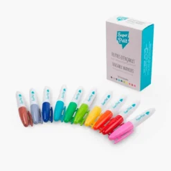 Rotuladores borrables para silicona (10) - Super Petit