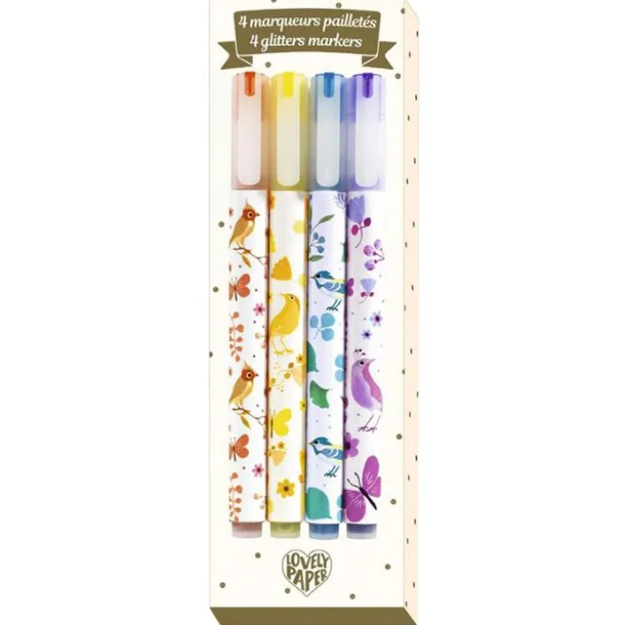 Rotuladores brillantes (4) - Djeco