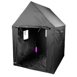 Sala sensorial negra con ventanas - Playlearn