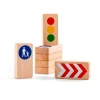 Señales de tráfico de madera (8) - Waytoplay