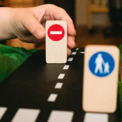 Señales de tráfico de madera (8) - Waytoplay