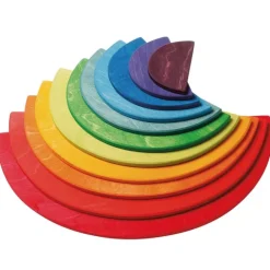 Semicírculos de madera colores arcoíris (11) - Grimm's