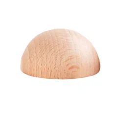 Semiesfera de madera natural 4 cm - TickiT