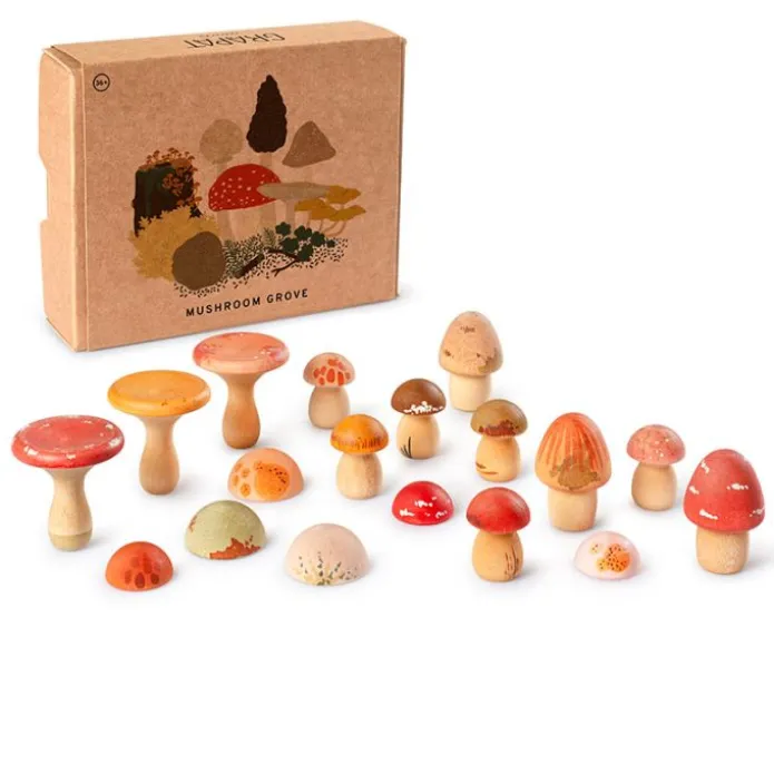 Setas y champiñones de madera Mushroom Grove (18) - Grapat