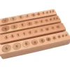 Set 40 cilindros con botón Premium madera de haya - Montessori