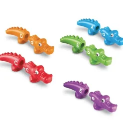 Set 13 cocodrilos letras abecedario - Learning Resources