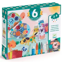 Set creativo 6 actividades Animales - Djeco