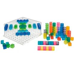 Set de actividades reflexión y simetría con cubos - EDX Education