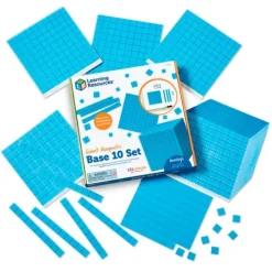 Set de base 10 magnético 131 piezas - Learning Resources