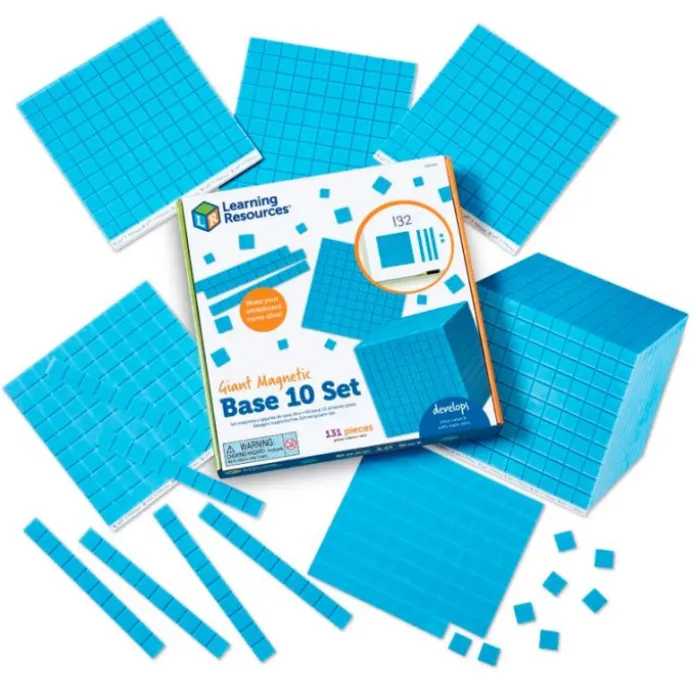 Set de base 10 magnético 131 piezas - Learning Resources
