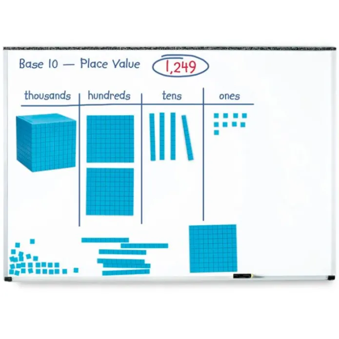 Set de base 10 magnético 131 piezas - Learning Resources