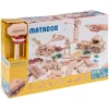 Set de construcción de madera Explorer 318 piezas - Matador