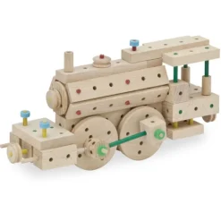 Set de construcción de madera Explorer 318 piezas - Matador