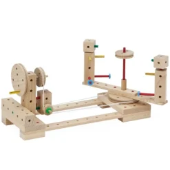 Set de construcción de madera Explorer 222 piezas - Matador