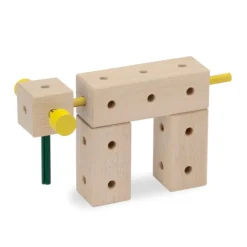 Set de construcción de madera Maker 108 piezas - Matador