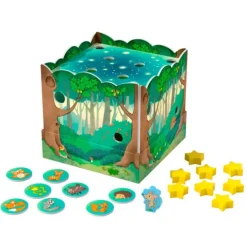 Set de 2 juegos de observación y memoria Pandilla del Bosque Mis primeros juegos - Haba