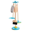 Set de limpieza de madera con soporte - Hape