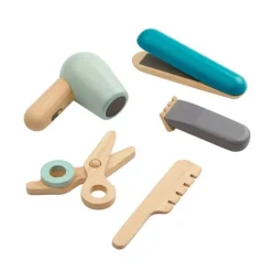 Set de peluquería con accesorios de madera - PlanToys