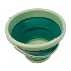 Set de playa compacto verde con 7 piezas Bioplástico - CompacToys