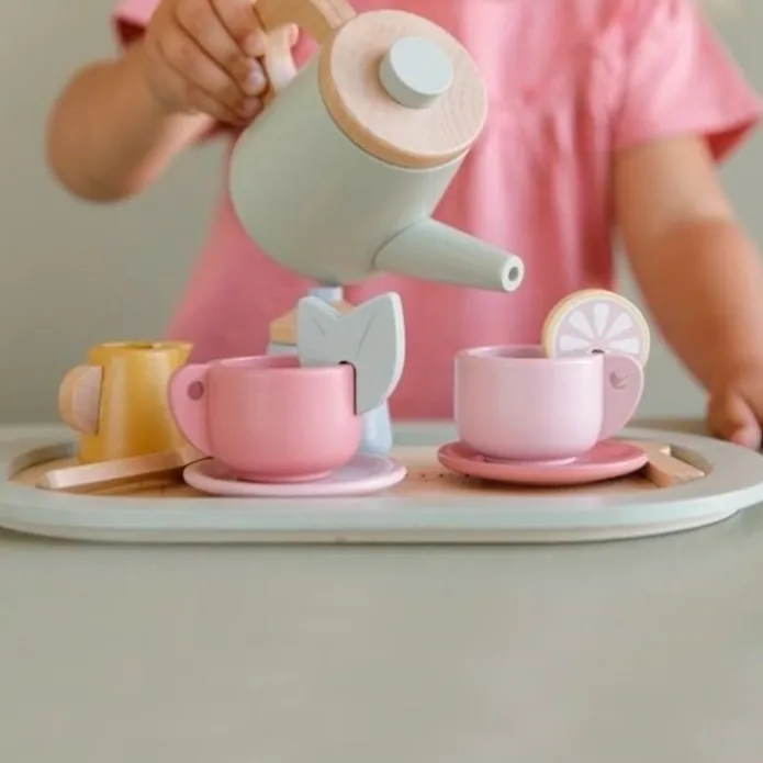 Set de té de madera - Little Dutch