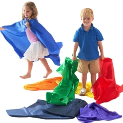 Set de 7 telas de colores 1 x 1,45 metros - Tickit