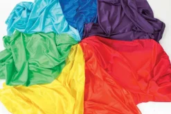 Set de 7 telas de colores 1 x 1,45 metros - Tickit