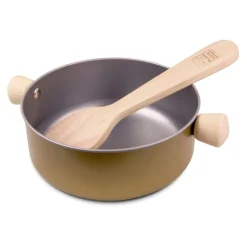 Set de utensilios de cocina de madera y metal - PlanToys