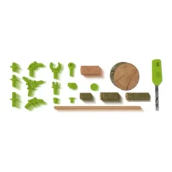 Set inicial de construcción con conectores y madera Terra Kids - HABA