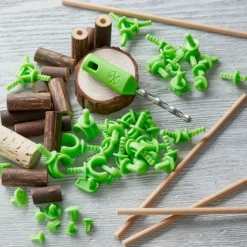 Set inicial de construcción con conectores y madera Terra Kids - HABA