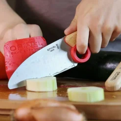 Set Le Petit Chef para niños: cuchillo, protector y pelador - Acero inoxidable - Opinel