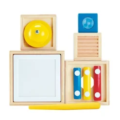 Set musical apilable con 6 piezas - Hape