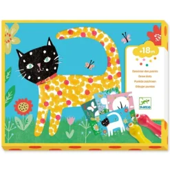 Set para colorear con puntos - Djeco