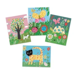 Set para colorear con puntos - Djeco