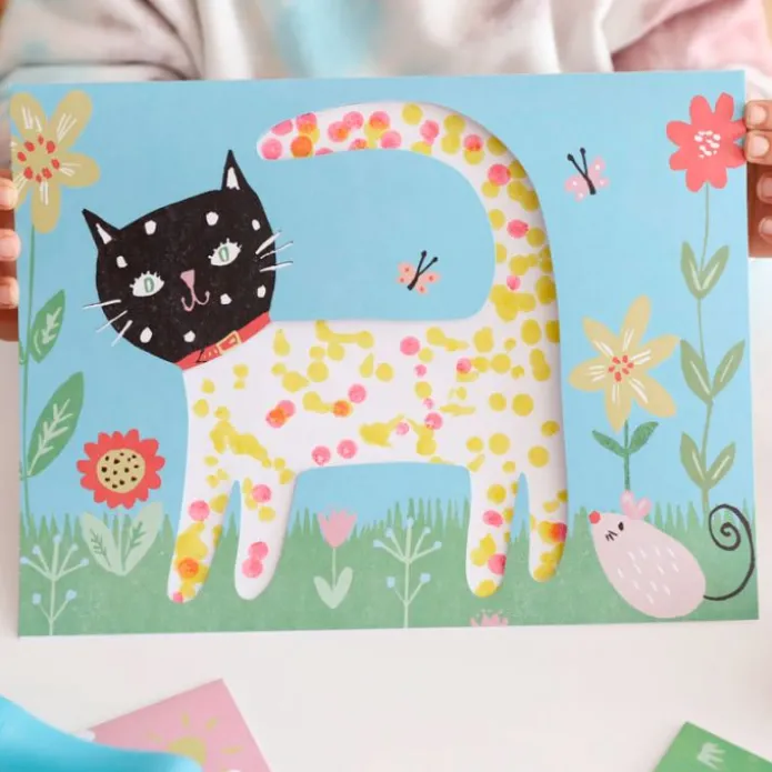 Set para colorear con puntos - Djeco