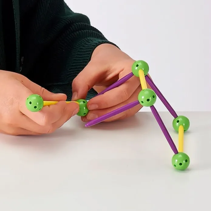 Set para construir formas geométricas con 144 piezas - EDX Education