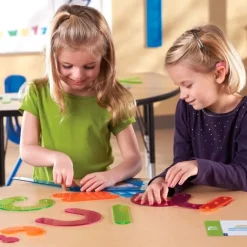 Set para construir letras con piezas translúcidas - Learning Resources