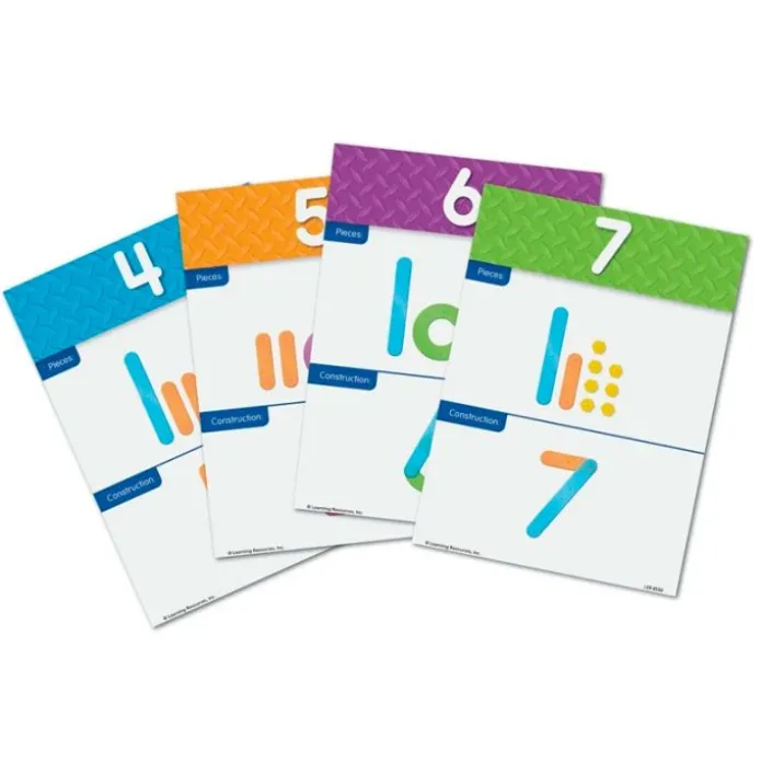 Set para construir números con piezas translúcidas - Learning Resources